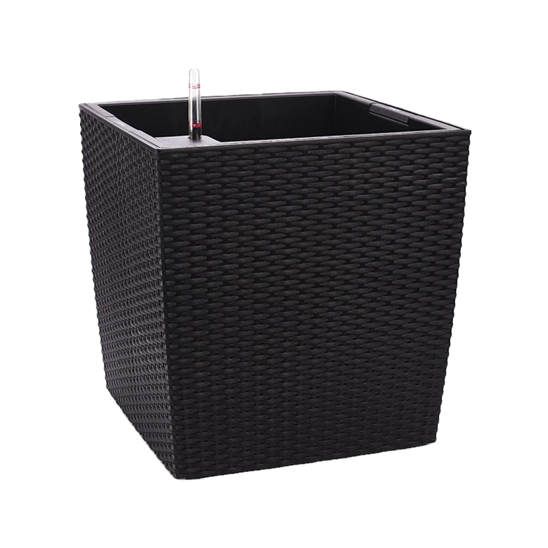 TB-03 einzigartiger zarter Rattan-Blumentopf