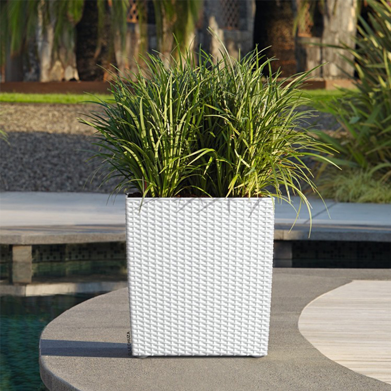 TB-03 einzigartiger zarter Rattan-Blumentopf