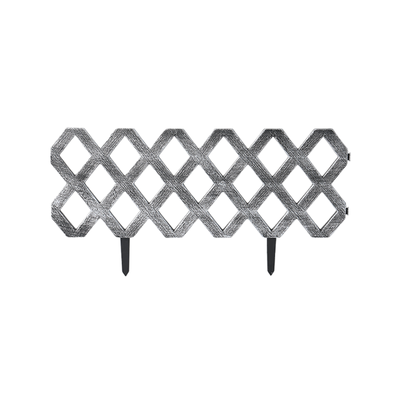 WL-009 Ästhetischer Plastikgartenzaun