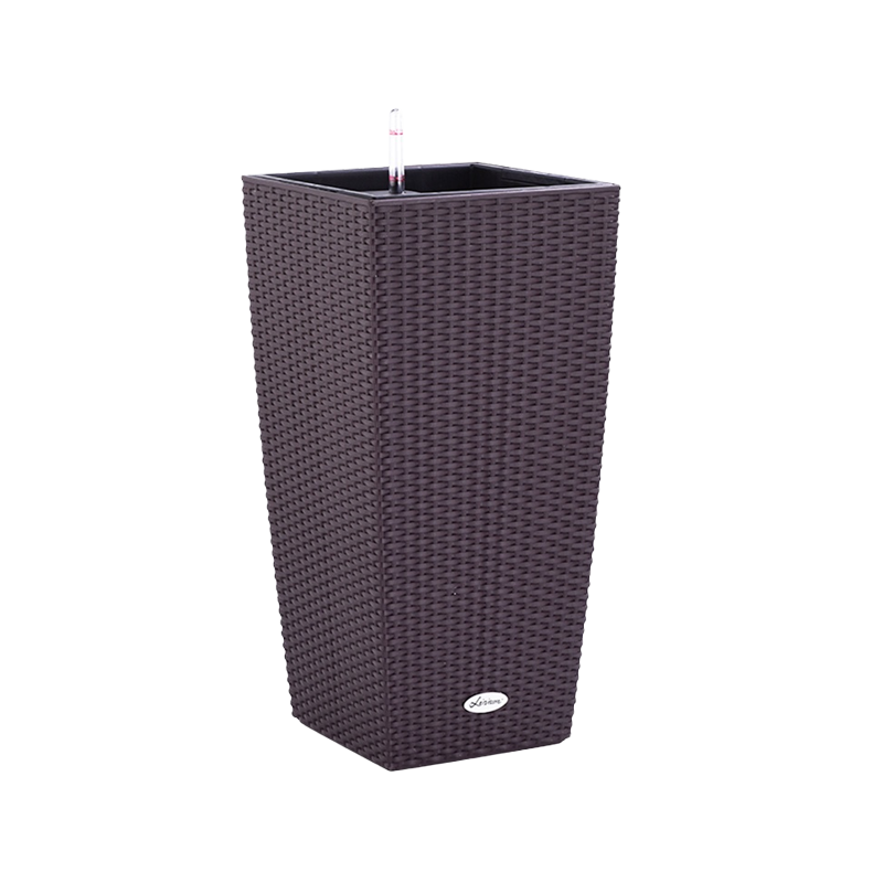 TB-03/04/05 Harmonischer schlanker Rattan Blumentopf