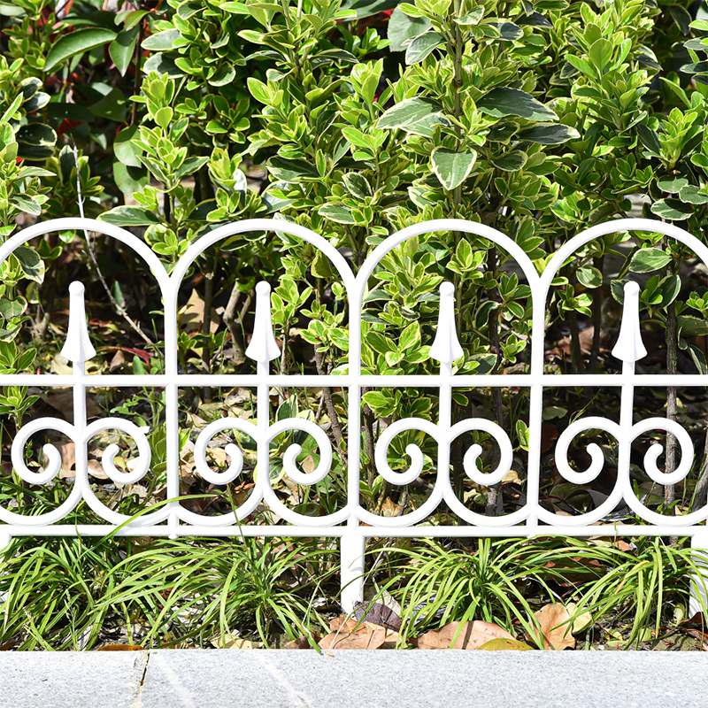 WL-011 Fade-resistenter Plastikgartenzaun