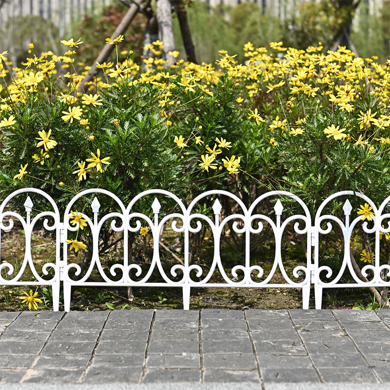 WL-010 UV-beständiger Plastikgartenzaun
