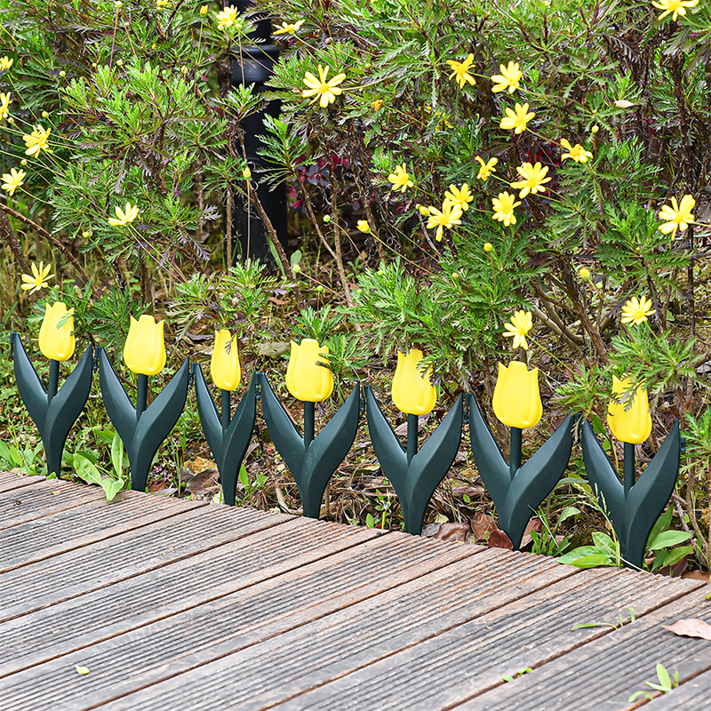 WL-014 Tulpe Plastikgartenzaun