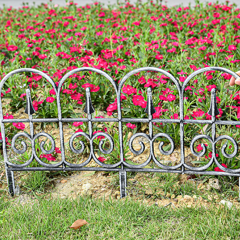 WL-011 Fade-resistenter Plastikgartenzaun