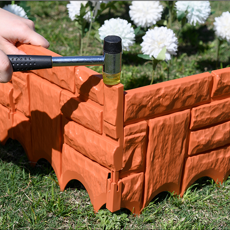 WL-015 Wetterresistenter Plastikgartenzaun