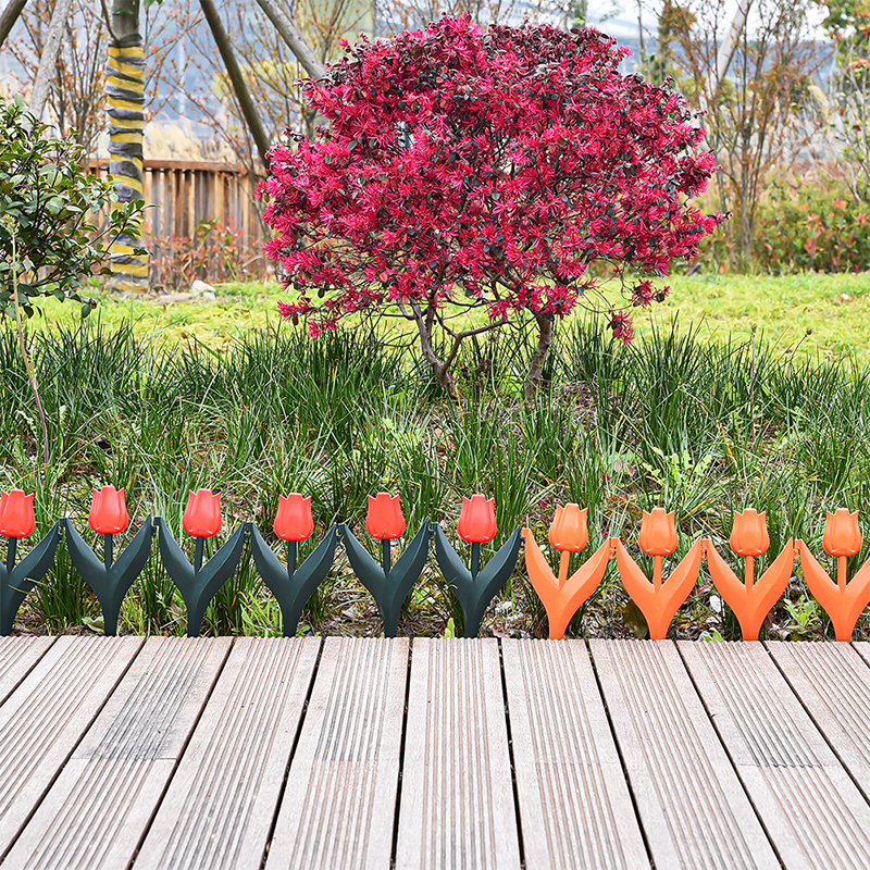 WL-014 Tulpe Plastikgartenzaun