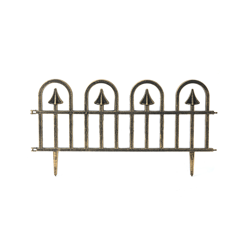 WL-004 modern aussehender Plastikgartenzaun