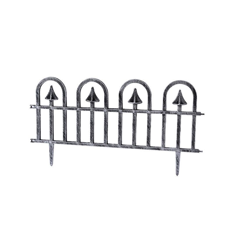 WL-004 modern aussehender Plastikgartenzaun
