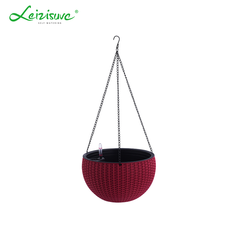 TB-07/08 einzigartiger exquisiter Rattan-Blumentopf