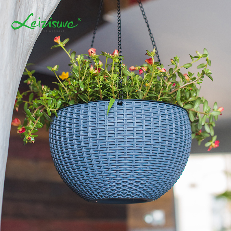 TB-07/08 einzigartiger exquisiter Rattan-Blumentopf