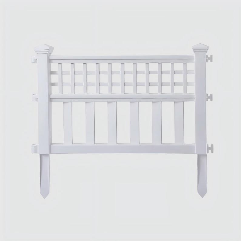 Kunststoff-Gartenzaun: Wie verträgt er wechselndes Wetter?