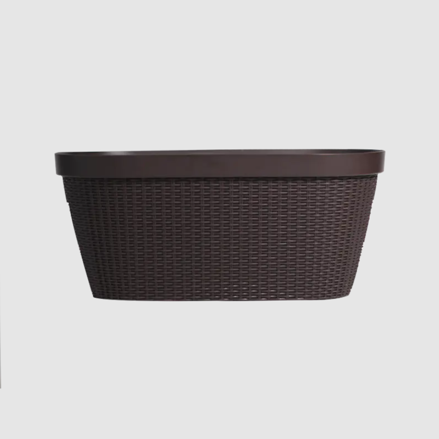 Rattan-Blumentopf-Magie: Schlichtes Design, gesunde Pflanzen, schöne Räume